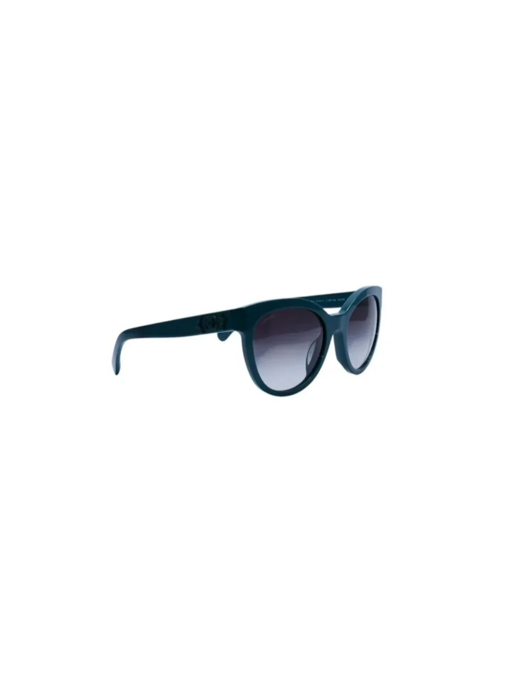 Chanel Boy Cat's Eye Sunglasses S6 Green Eyewear